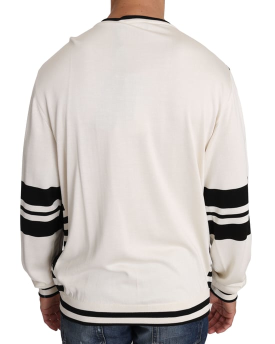 Glinsterende Zijden Pullover Trui - Image 3