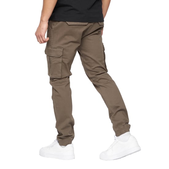 Crosshatch Heren Frentons Cargo Broek (Khaki) - Image 2