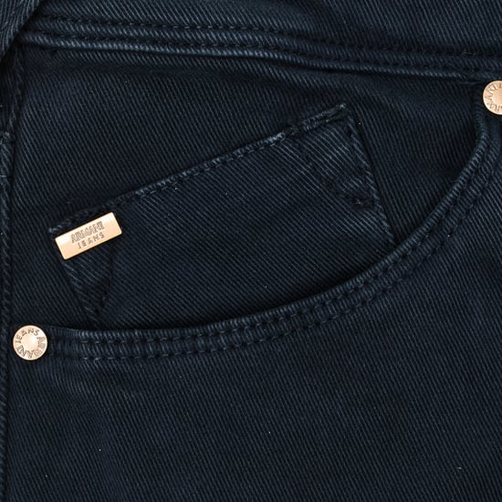Women's long stretch denim pants 6Y5J28-5N2FZ