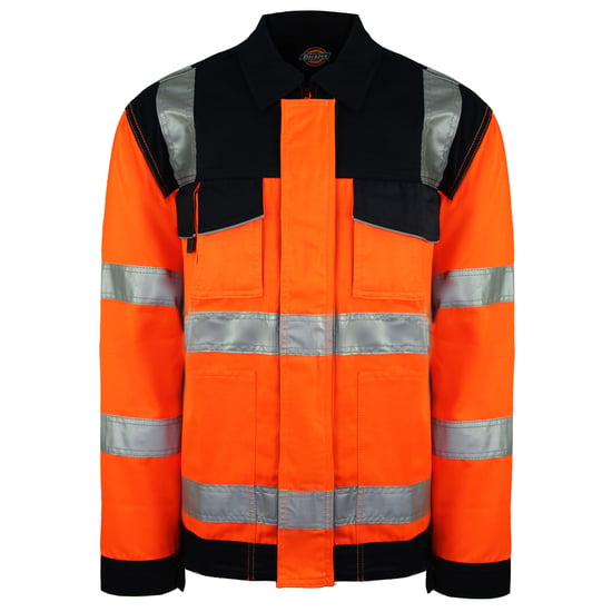Dickies Hoge Zichtbaarheid Heren Oranje Everyday Jas - Image 1