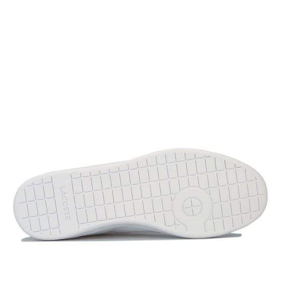 Men's Lacoste Carnaby Evo 120 2 SMA Trainers in White Black