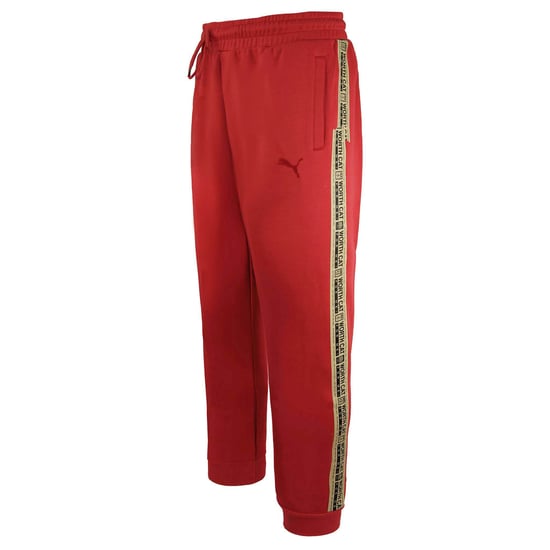 Puma x Michael Lau Stretch Waist Red Womens Taping Track Pants 530366 22
