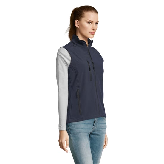 SOLS Dames/dames Rallye Soft Shell Bodywarmer Jacket (Franse marine) - Image 3
