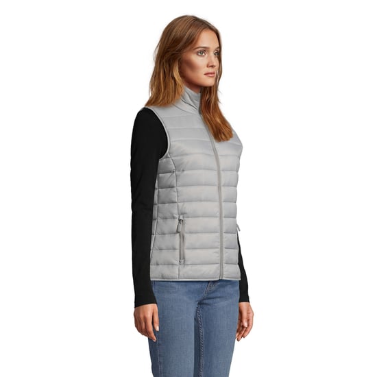 SOLS Dames/Dames Wave Lichtgewicht Bodywarmer (Metaalgrijs) - Image 3