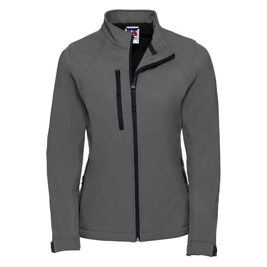Russell Dames/Dames 3 Layer Soft Shell Jas (Titanium) - Image 1