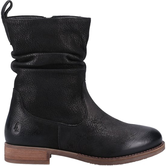 Hush Puppies Emilia Leren Vrouwen Laarzen Zwart - Image 4