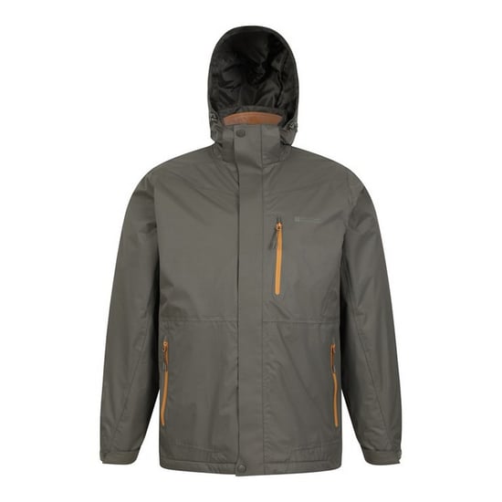 Mountain Warehouse Heren Bracken Extreme 3 in 1 Waterdichte Jas (Donkergroen) - Image 1