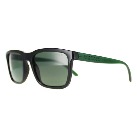 Arnette Rectangle Mens Black Dark Green Polarized AN4321 Lebowl