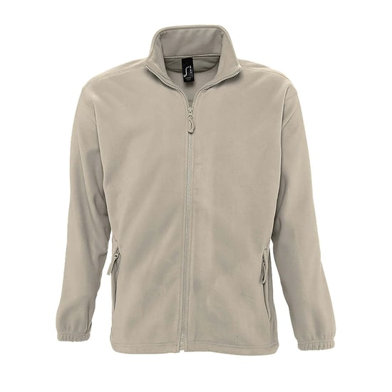 SOLS Heren North Full Zip Outdoor Fleece Jacket (Touw) - Image 1