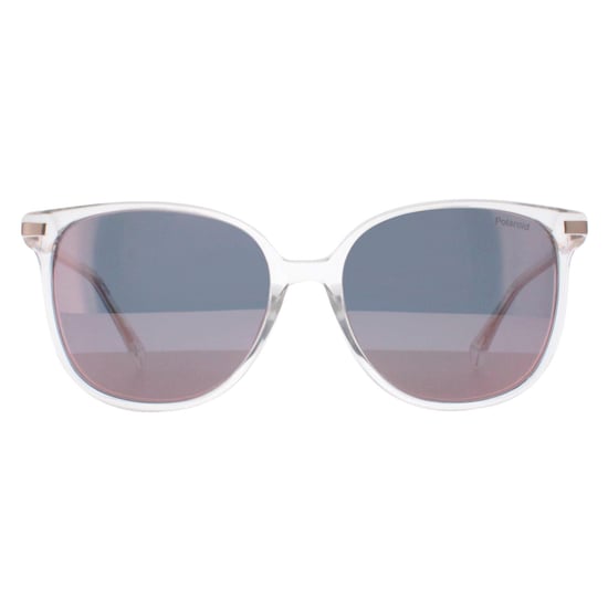 Polaroid Square Womens Gold Copper Rose Gold Mirror Polarized PLD 4170/G/S/X