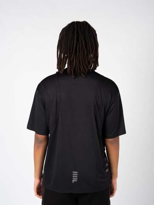 Fila T-Shirt Ronchin Mannen zwart - Image 4