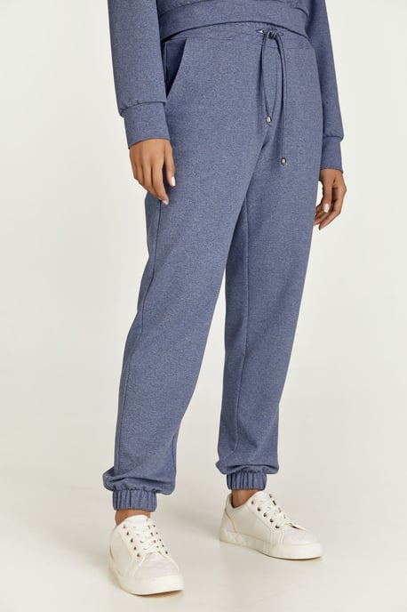 Full Length Indigo Mélange Sweatpants
