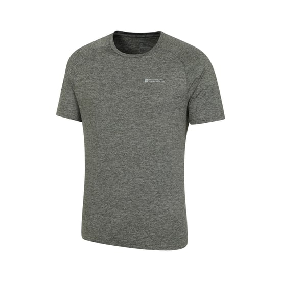 Mountain Warehouse Heren Agra Gestreept IsoCool T-Shirt (Donkere Khaki) - Image 3