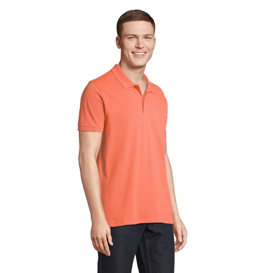 SOLS Heren Planet Poloshirt (Pop Oranje) - Image 3