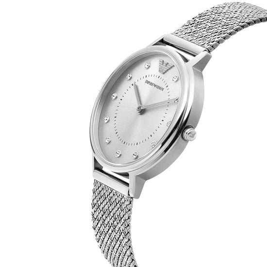 Emporio Armani Kappa Women's Silver Watch AR11128