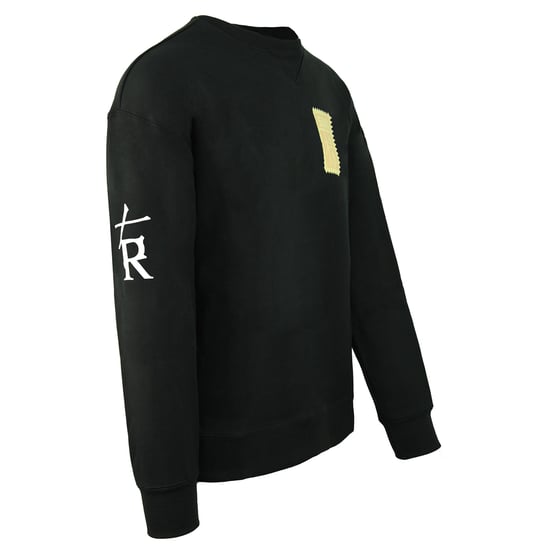 Puma x Michael Lau Long Sleeve Crew Neck Black Mens Sweatshirt 530352 01