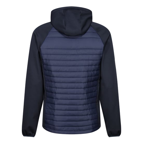 Regatta Mens Navigate Quilted Hybrid Jacket (Navy/French Blue)