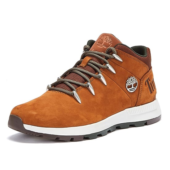 Timberland Sprint Trekker Nubuck Mid Heren Roestbruin Laarzen - Image 3