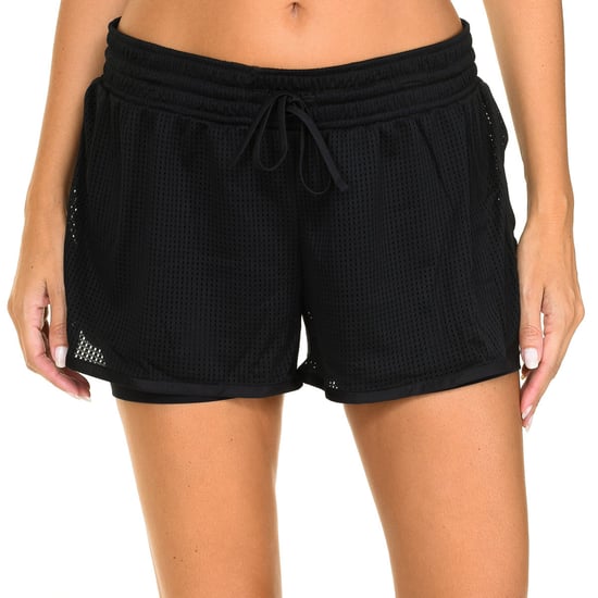 Women's 2-in-1 drawstring sports shorts D07MP