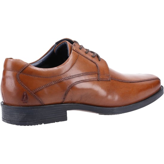 Hush Puppies Mens Brandon Leather Shoes (Tan)