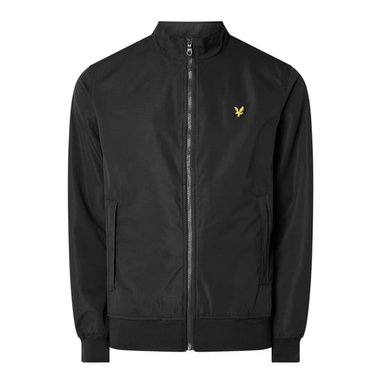 Lyle & Scott Outdoorjas Mesh Backed Funnel Neck Jacket Zwart - Image 1