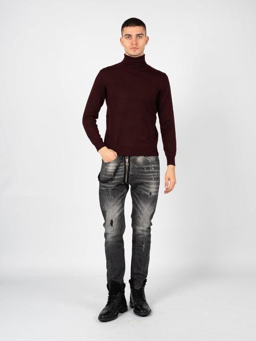 Xagon Man stoppen Turtleneck Mannen rood - Image 2