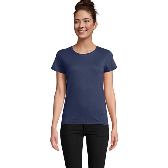 SOLS Dames/Dames Pioneer T-Shirt (Denim) - Image 1