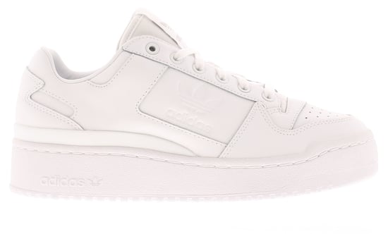 Adidas Originals Womens Trainers Chunky Forum Bold Leather Lace Up white - Image 2