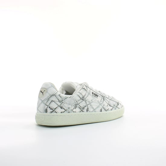 Puma States x Swash London Bones White Leather Mens Lace Up Trainers 360710 01