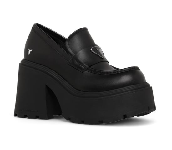 Windsor Smith Zwarte Leren Plateauschoenen - Spolied - Image 3