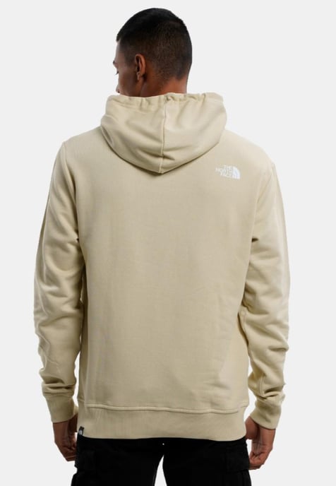 The North Face Standard Heren Hoodie in Bleached Sand - Image 2