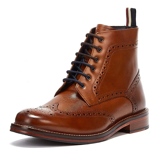 Ben Sherman Alfred Brogue Heren Tan Laarzen - Image 3