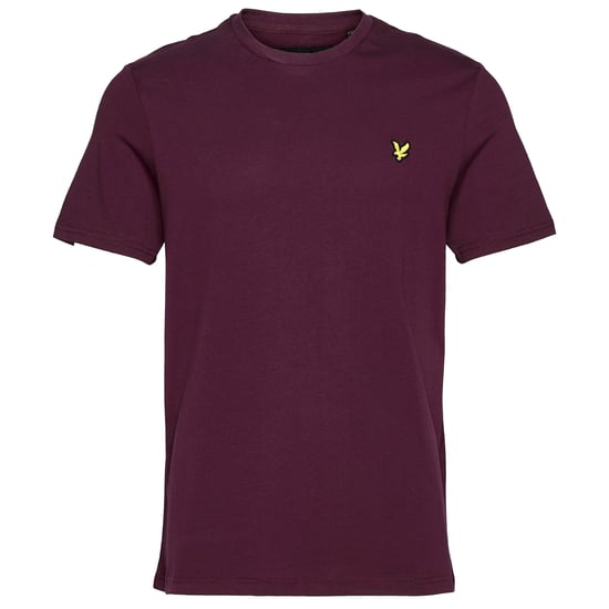 Lyle & Scott effen T-shirt in bordeauxrood - Image 1