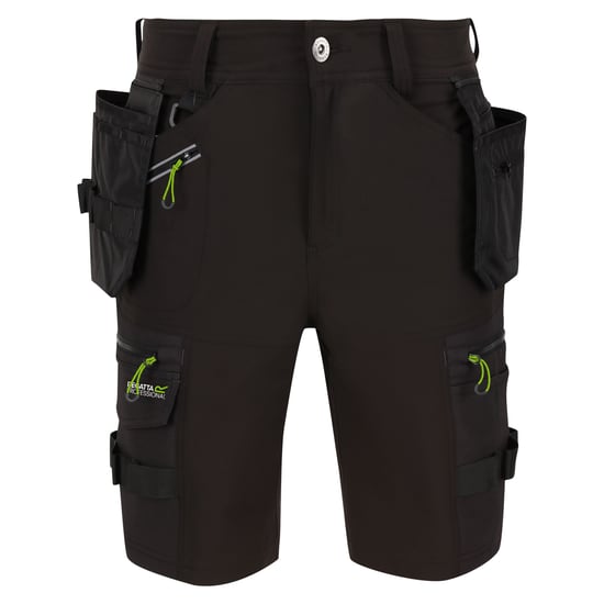 Regatta Heren Infiltrate Afneembare Holster Pocket Shorts (Zwart) - Image 1