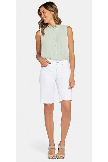 Boyfriend Short White Premium Denim