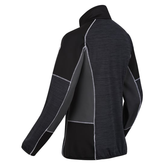 Regatta Dames/Dames Yare V Fleece (Zwart/Seal Grijs) - Image 3