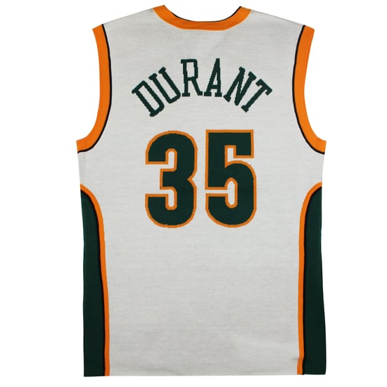 Mitchell & Ness x CLOT M&N Seattle Supersonics Knitted Kevin Durant Jersey