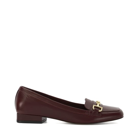 Dune Ladies Graice - Branded Snaffle Trim Square Toe Loafer