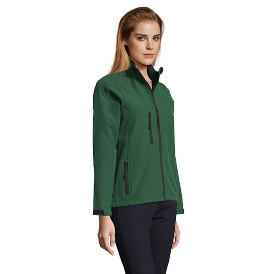 SOLS Dames/Dames Roxy Soft Shell Jas (Fles groen) - Image 3