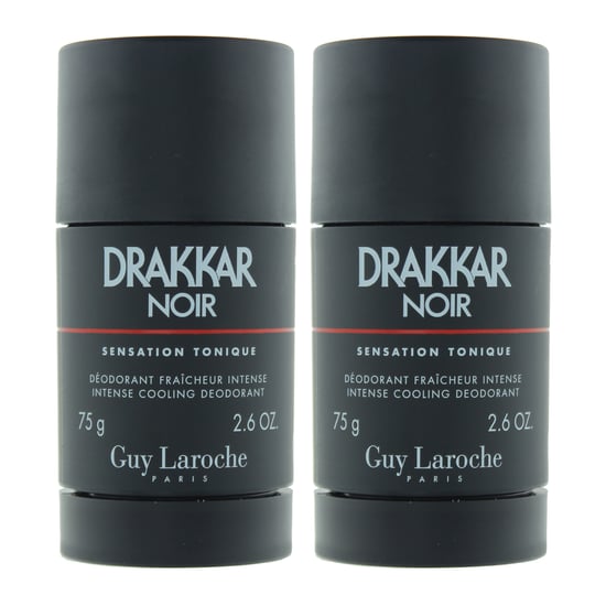 Guy Laroche Drakkar Noir Deodorant Stick 75g X 2
