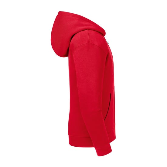 Russell Kids/Childrens Authentic Zip Hooded Sweatshirt (Classic Red)