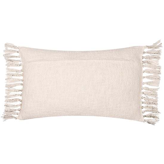 Yard Sono Ink Abstract Fringed Feather Filled Cushion - Image 2