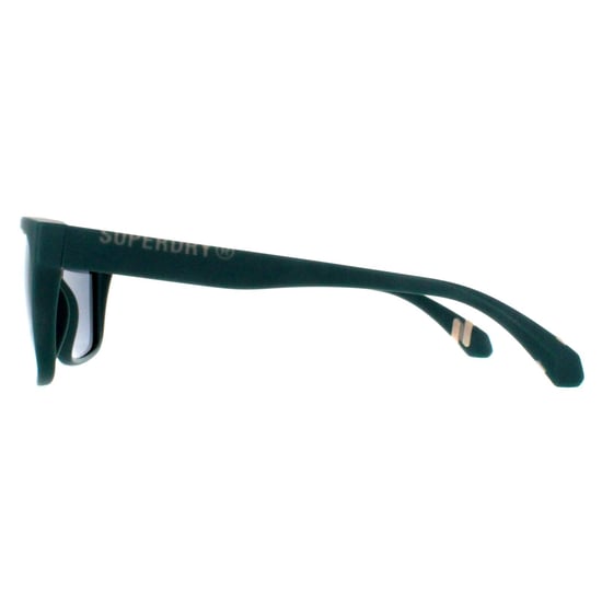 Superdry Rectangle Mens Green Grey Polarized 5009