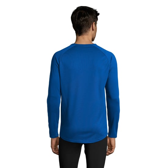 SOLS Heren Sport T-shirt met lange mouwen (Koningsblauw) - Image 2