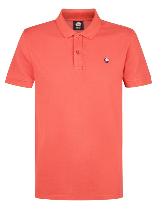 Petrol Industries - Heren Klassieke Polo Dolphin - Roze - Image 1