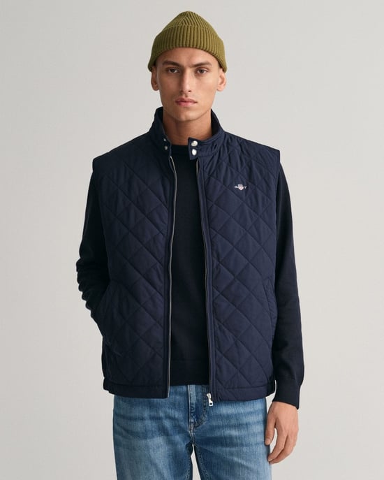 GANT Mens Quilted Windcheater Vest