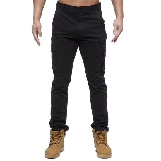 Enzo | Heren Cargo Broek - Zwart - Image 2