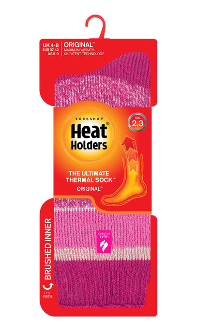 Heat Holders Dames Dikke Warme Thermische Sokken - Berry (Provence) - Image 2