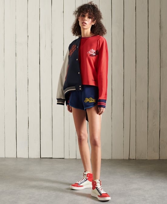 Superdry Collegiate Graphic Long Sleeve Top