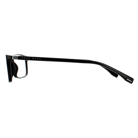 Hugo Boss Rectangular Mens Black Glasses Frames